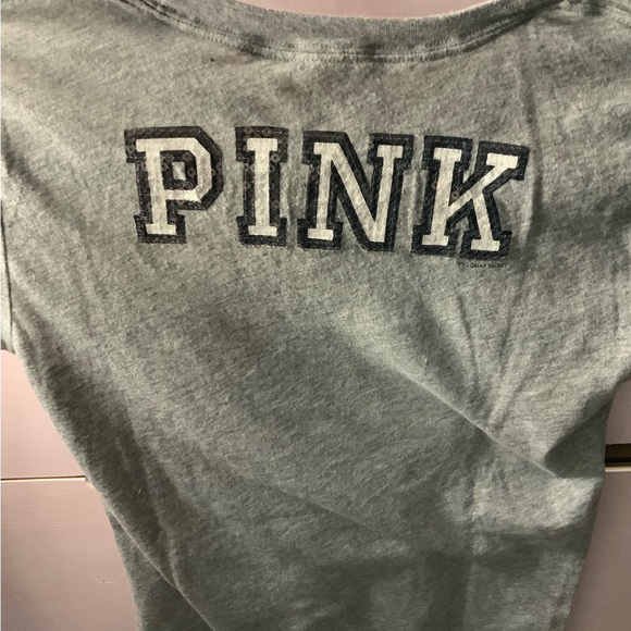 LAST CHANCE Victorias Secret PINK Bling Chicago White Sox Tee Sz S - Picture 3 of 4